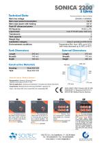 Ultrasonic Cleaner 2200 S3-2
