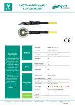 CASTED AUTOCLAVABLE CUP ELECTRODE - 1