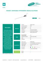 MIOBOT: DISPOSABLE HYPODERMIC NEEDLE ELECTRODE - 1