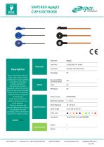 SINTERED AgAgCl CUP ELECTRODE - 1