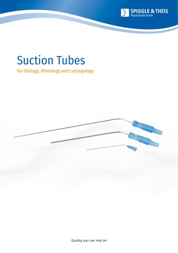 Suction Tubes 