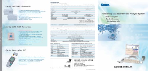 Ambulatory ECG Recorders and Analysis System