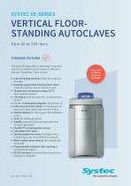 Systec VE-Series autoclaves
