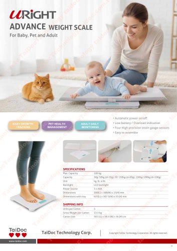 Baby, Pet and Adult Weight Scale