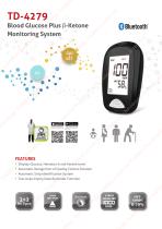 Blood glucose meter with blood ketone meter - TD-4279 - TaiDoc ...