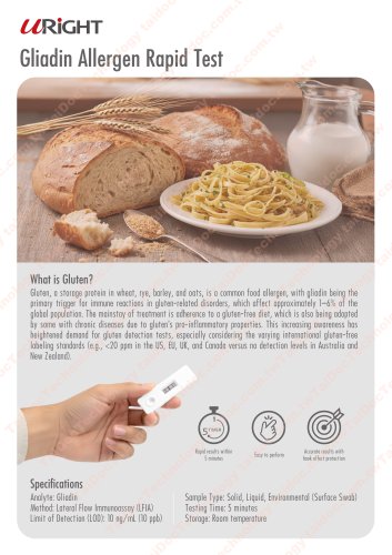 URiGHT Food Rapid Test