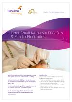 Extra Small Reusable EEG Cup  & Earclip Electrodes - 1