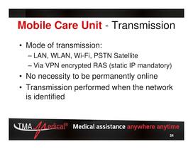 Mobile care Unit-24