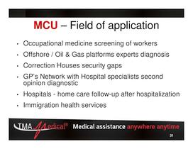 Mobile care Unit-31