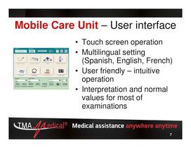 Mobile care Unit-7