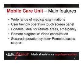 Mobile care Unit-9