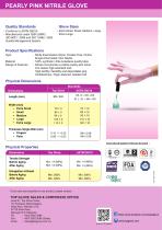 NITRILE EXAMINATION PEARLY PINK GLOVE-2