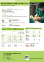 RUBBER LATEX SURGICAL GLOVE-2