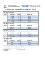 Partially Absorbable Mesh-1