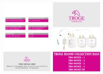 TROGE BLOOD COLLECTION BAGS - 1