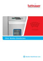 Clinic Washer-Disinfectors - 1