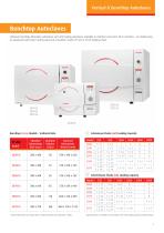Vertical & Benchtop Autoclaves - 5