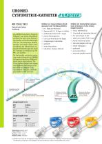 UROMED Cystometry Catheter PURgreen®, 3-way - 1