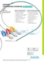 UROMED Cystometry Catheter PURgreen®, male, 3-way - 1