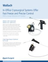 Wallach Cryosurgical Systems Sell Sheet - 1