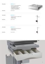 Computer, ward round and nursing trolleys-11