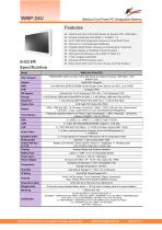 Wincomm WMP-24U Data Sheet V1.0