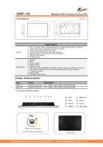 WMP-105 Celeron N3350 10.1"-2