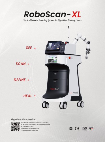 Vertical Robotic Scanning System for GigaaMed Therapy Lasers