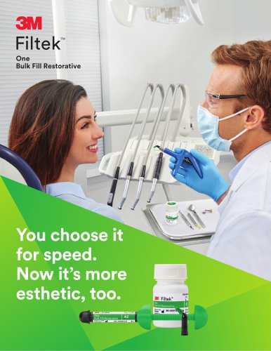 Filtek One Bulk Fill Brochure