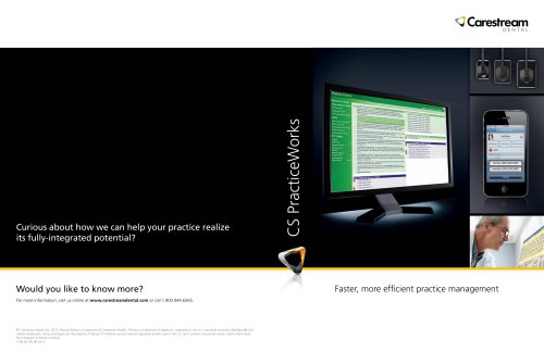 CS PracticeWorks Software Brochure