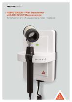 HEINE®  EN200-1 Wall Transformer with DELTA® 20T Dermatoscope - 1