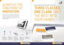 Sirona Instruments Premium, Comfort and Economy