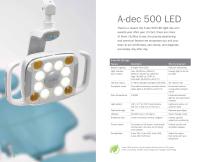 A-dec 500 LED dental light-6
