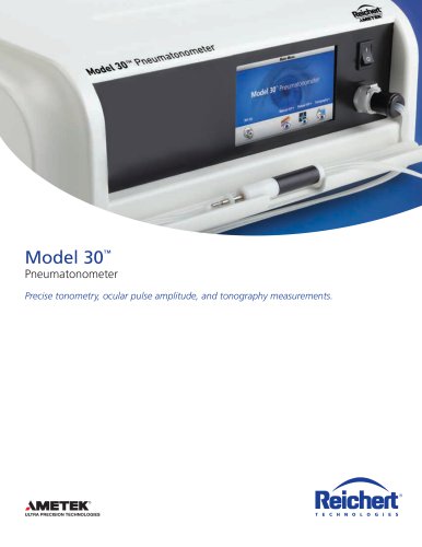 Model 30&trade; Pneumatonometer