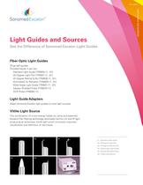 Light Guides and Sources Brochure - 1