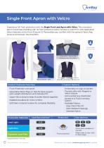 Single Front Apron with Velcro-1