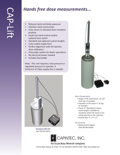 CAP-Lift Brochure