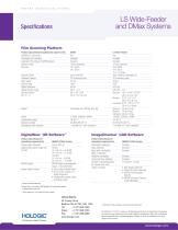 The LS-Wide Feeder and DMax scanning system spécification sheet-2