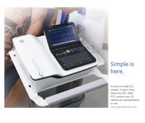 12-channel electrocardiograph MAC 2000 with Marquette 12SL analysis program for office use - 7