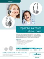 Disposable earphone cushion covers-1