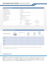 Bubble CPAP System Specification Sheet - 4