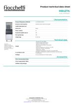 Ice maker flake ice MB427A-1