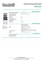 Icemaker flake ice MB427W-1