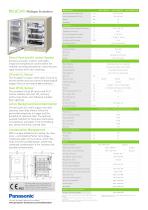 IncuSafe Multigas Incubator MCO-170M Product Sheet - 2