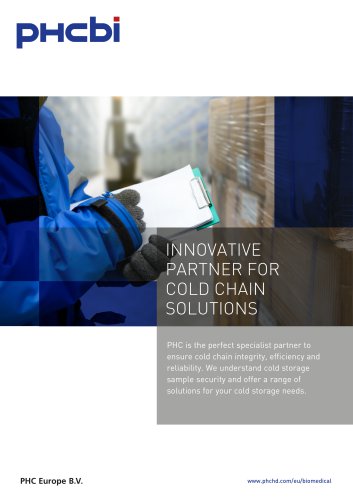 INNOVATIVE PARTNER FOR COLD CHAIN SOLUTIONS