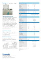 MDF-C2156VAN-PE Cryogenic Freezer Product sheet - 2