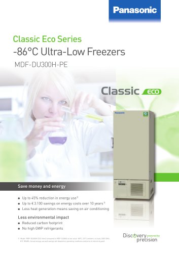 MDF-DU300H-PE PRO ECO ULT Freezer