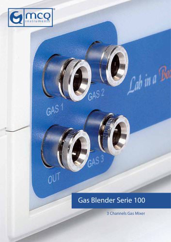 Gas Blender Advantages