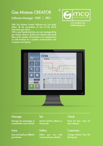 Gas Mixture Creator - Software Free and Pro