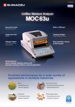 MOC63U Flyer - Shimadzu - PDF Catalogs | Technical Documentation